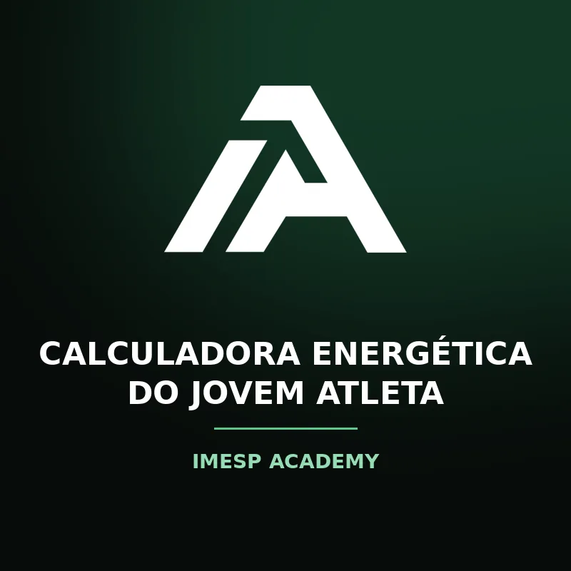 Capa de Calculadora Energética do Jovem Atleta